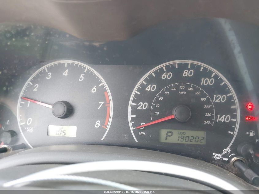 2010 Toyota Corolla Le VIN: 2T1BU4EE0AC358828 Lot: 43224919