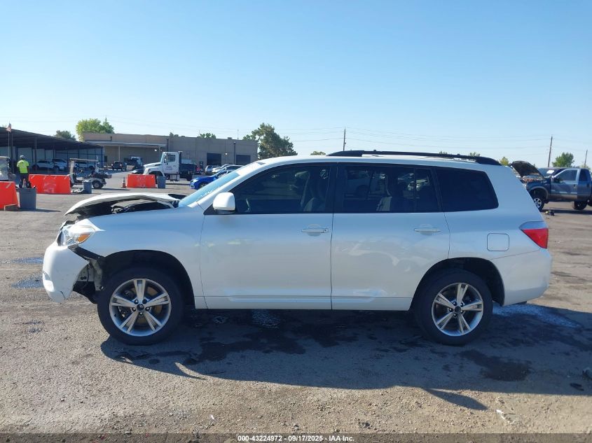 2008 Toyota Highlander VIN: JTEES41AX82013588 Lot: 43224972