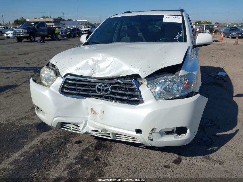 2008 Toyota Highlander VIN: JTEES41AX82013588 Lot: 43224972