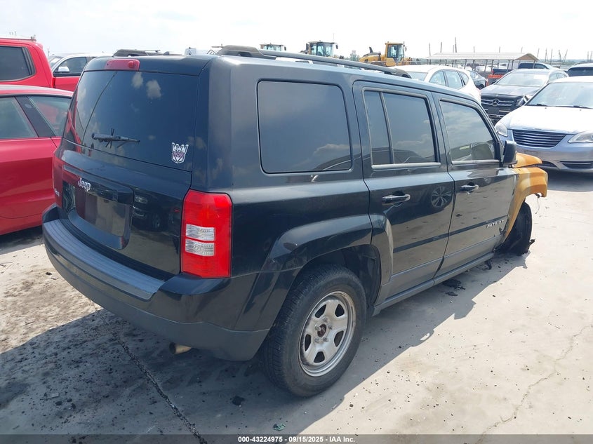 2016 JEEP PATRIOT SPORT 1C4NJRBB0GD781451