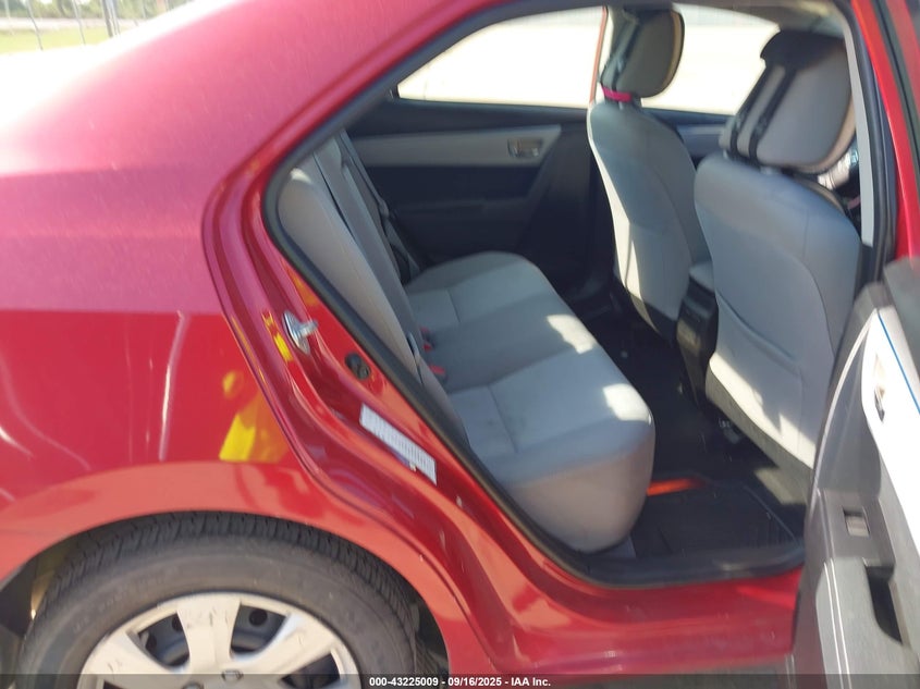 2016 Toyota Corolla Le VIN: 5YFBURHE5GP430267 Lot: 43225009