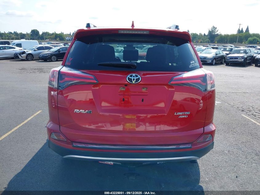 2017 Toyota Rav4 Limited VIN: JTMDFREV7HJ161833 Lot: 43225051