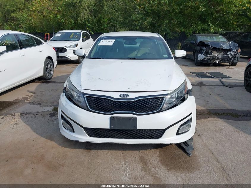 2015 Kia Optima Ex VIN: 5XXGN4A75FG413848 Lot: 43225070