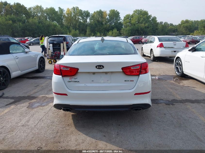 2015 Kia Optima Ex VIN: 5XXGN4A75FG413848 Lot: 43225070