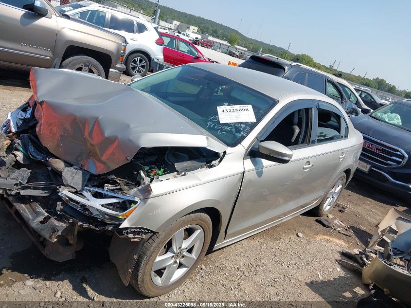 2012 Volkswagen Jetta 2.0L Tdi VIN: 3VW3L7AJ2CM116061 Lot: 43225098