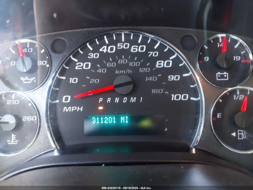 2010 Chevrolet Express 2500 Work Van VIN: 1GCZGFBA8A1154849 Lot: 43225115