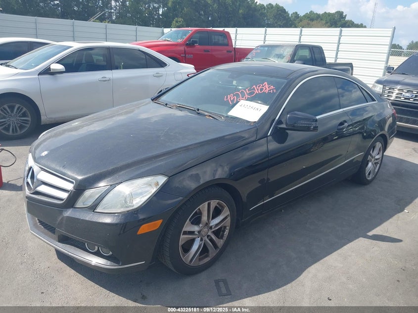 2011 Mercedes-Benz E 350 black coupe gasoline WDDKJ5GBXBF074493 photo #3