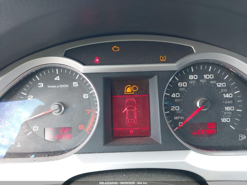 2009 Audi A6 3.0 Premium VIN: WAUSG74F69N014350 Lot: 43225182