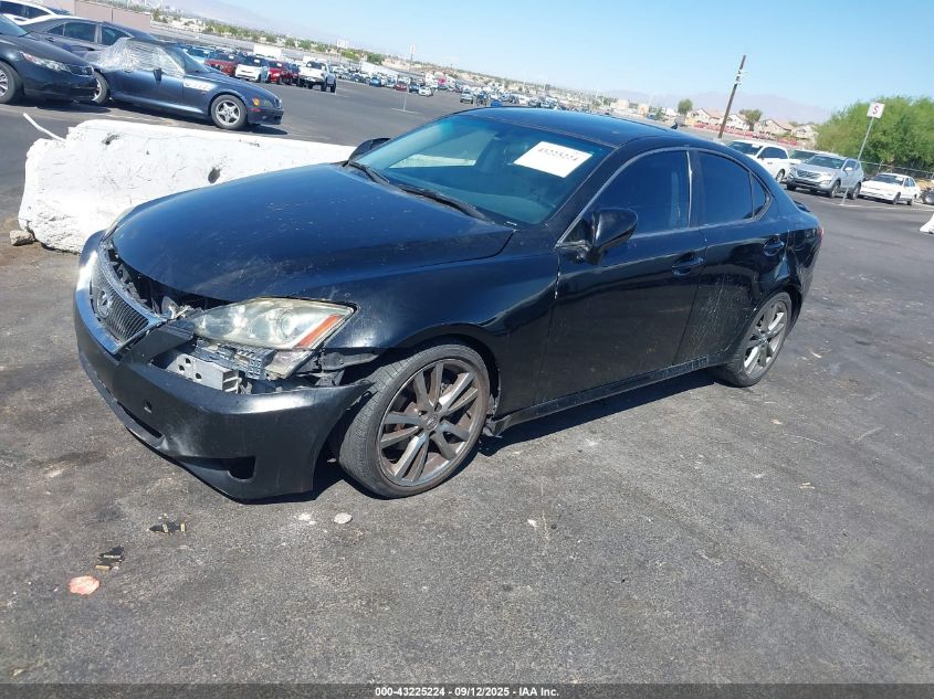 2008 Lexus Is 250 VIN: JTHBK262885060743 Lot: 43225224