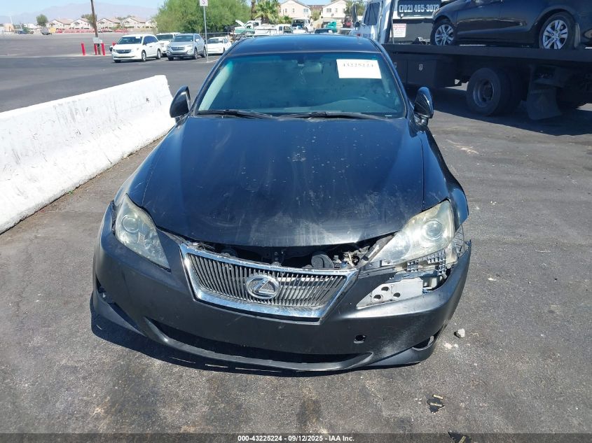 2008 Lexus Is 250 VIN: JTHBK262885060743 Lot: 43225224