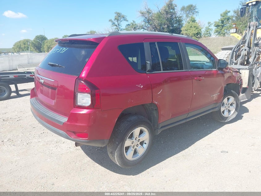 Vin: 1c4njcba0fd235624, lot: 43719767, jeep compass sport 20154