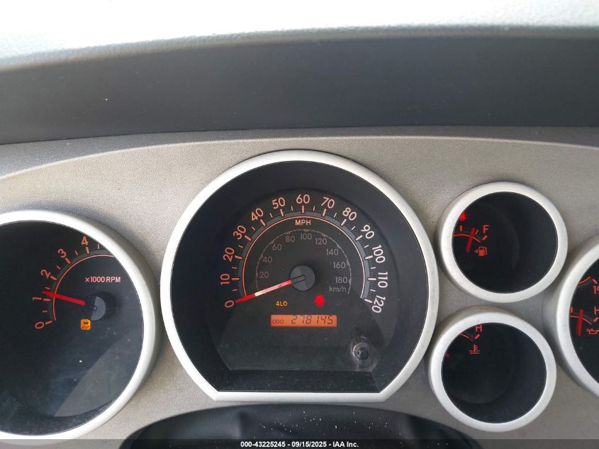 2010 Toyota Tundra Grade 4.6L V8 VIN: 5TFDM5F19AX008075 Lot: 43225245