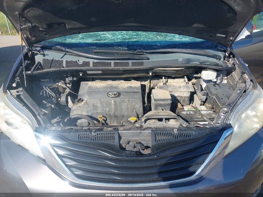 2012 Toyota Sienna Le V6 8 Passenger VIN: 5TDKK3DC3CS179774 Lot: 43225290