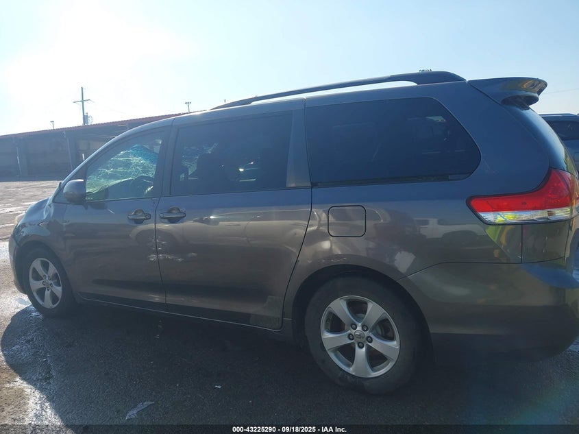 2012 Toyota Sienna Le V6 8 Passenger VIN: 5TDKK3DC3CS179774 Lot: 43225290