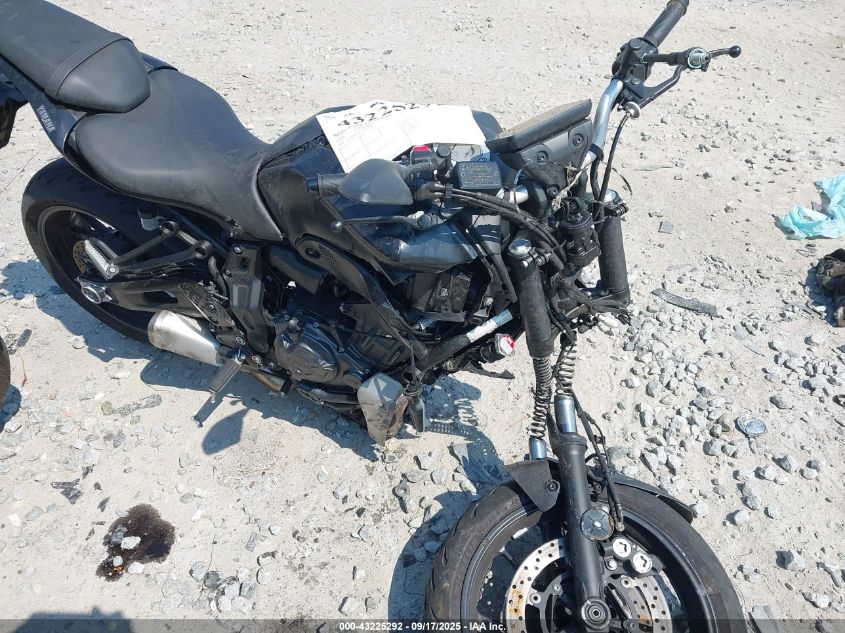 2023 Yamaha Mt07 VIN: JYARM32E3PA008020 Lot: 43225292
