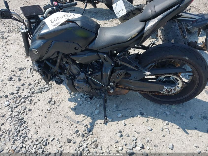 2023 Yamaha Mt07 VIN: JYARM32E3PA008020 Lot: 43225292