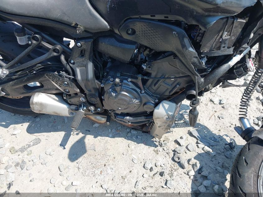 2023 Yamaha Mt07 VIN: JYARM32E3PA008020 Lot: 43225292