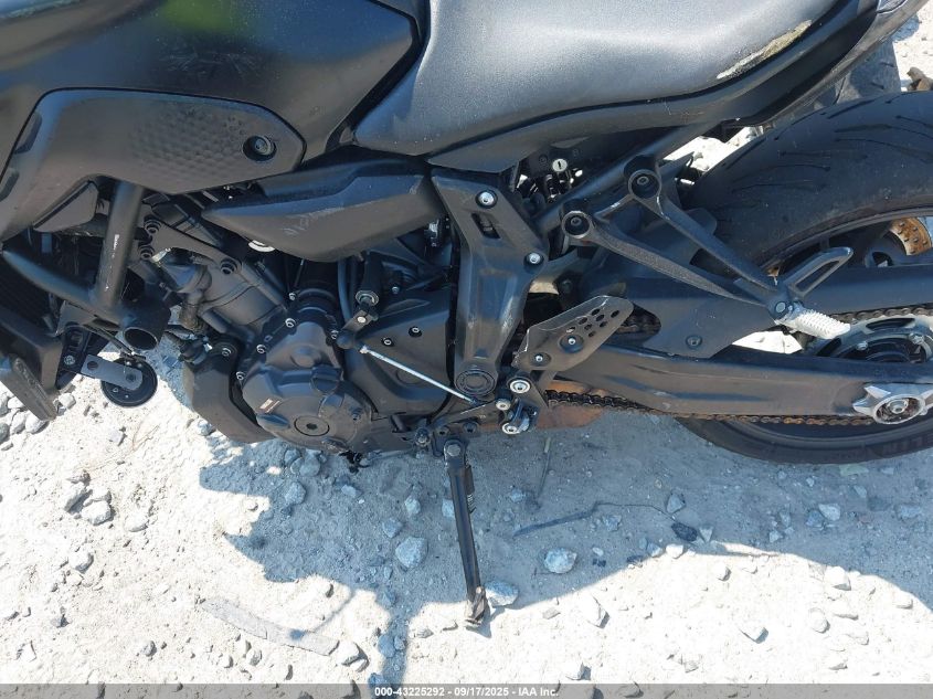 2023 Yamaha Mt07 VIN: JYARM32E3PA008020 Lot: 43225292