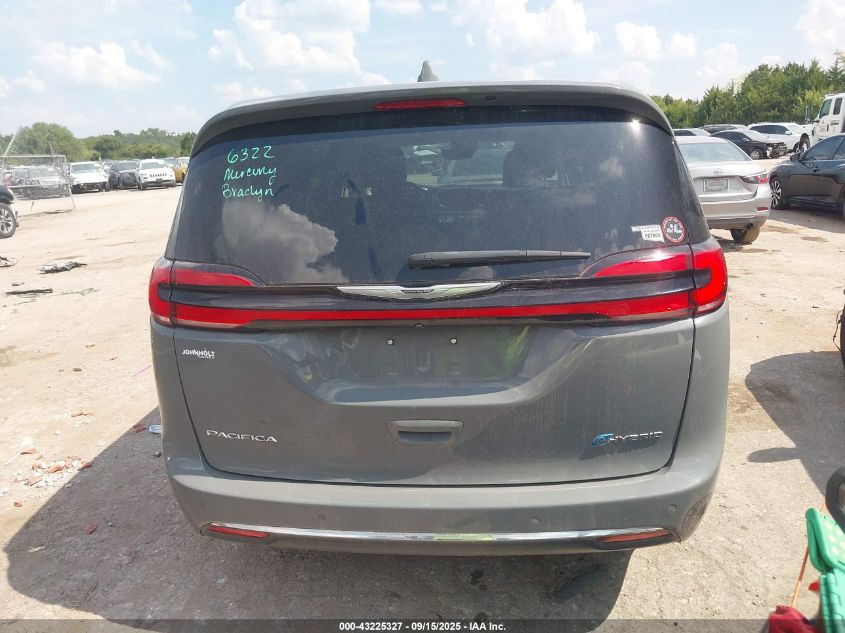 2022 Chrysler Pacifica Hybrid Touring L VIN: 2C4RC1L76NR164119 Lot: 43225327