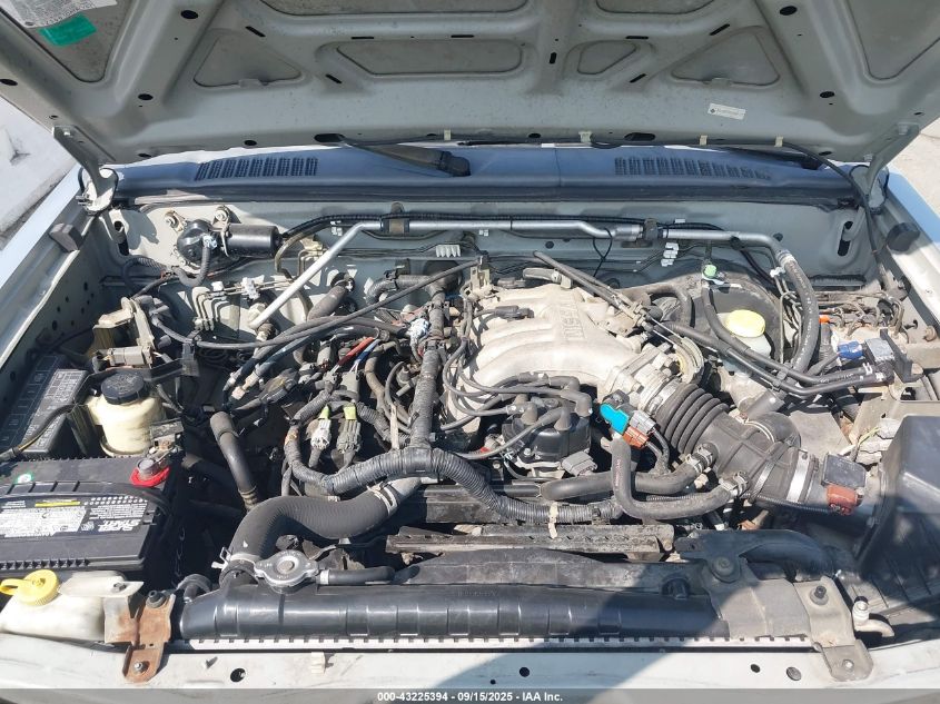 2002 Nissan Xterra Xe VIN: 5N1ED28Y02C509115 Lot: 43225394