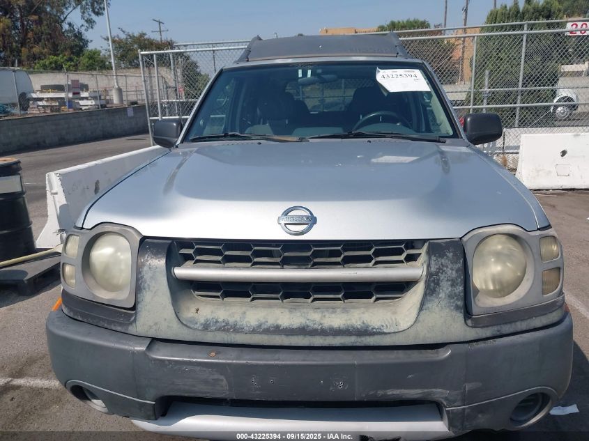2002 Nissan Xterra Xe VIN: 5N1ED28Y02C509115 Lot: 43225394