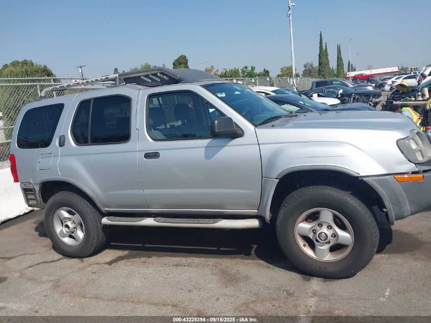 2002 Nissan Xterra Xe VIN: 5N1ED28Y02C509115 Lot: 43225394