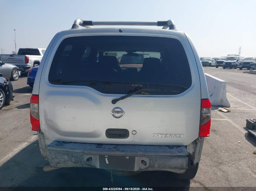 2002 Nissan Xterra Xe VIN: 5N1ED28Y02C509115 Lot: 43225394