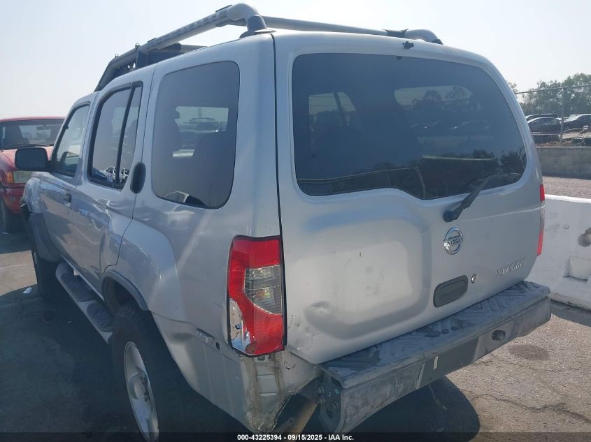2002 Nissan Xterra Xe VIN: 5N1ED28Y02C509115 Lot: 43225394