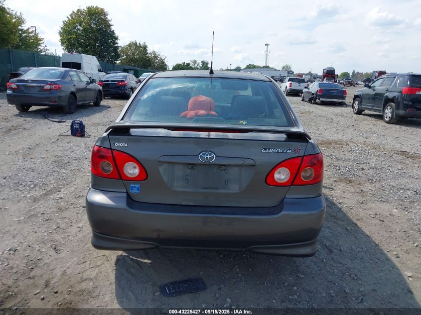 2008 Toyota Corolla S VIN: 2T1BR32E48C904377 Lot: 43225427