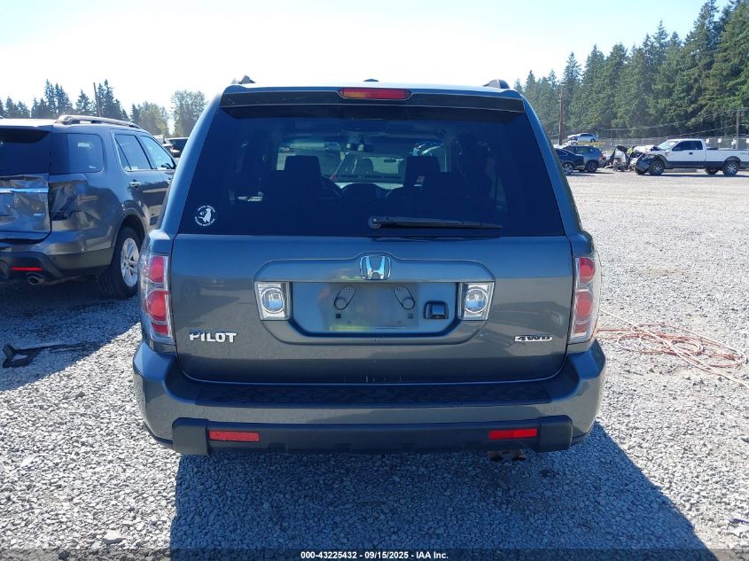 2007 Honda Pilot Ex-L VIN: 2HKYF18717H519063 Lot: 43225432