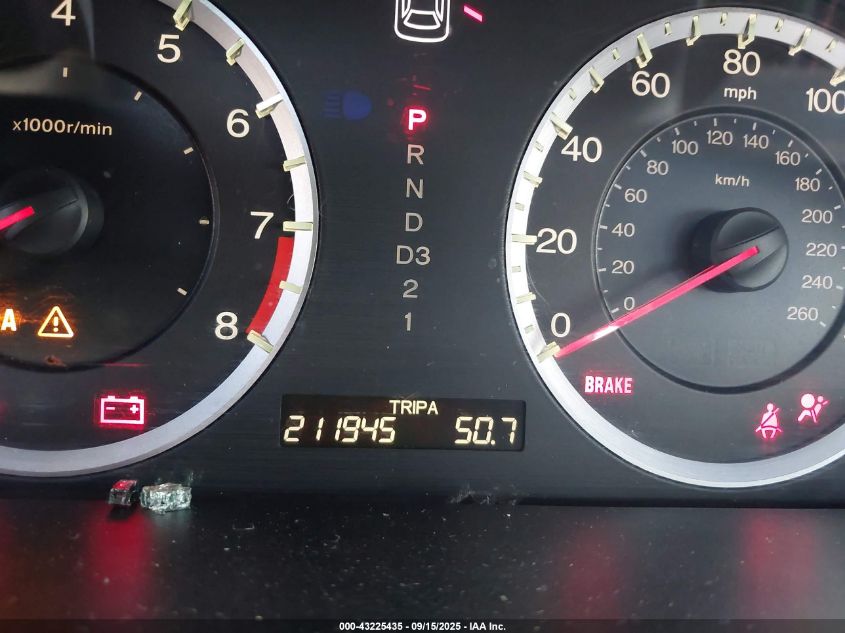 2009 Honda Accord 2.4 Ex-L VIN: JHMCP26809C000026 Lot: 43225435