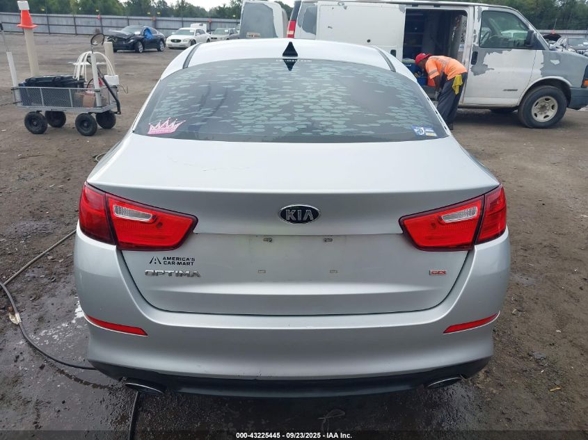 2015 Kia Optima Lx VIN: 5XXGM4A75FG486835 Lot: 43225445