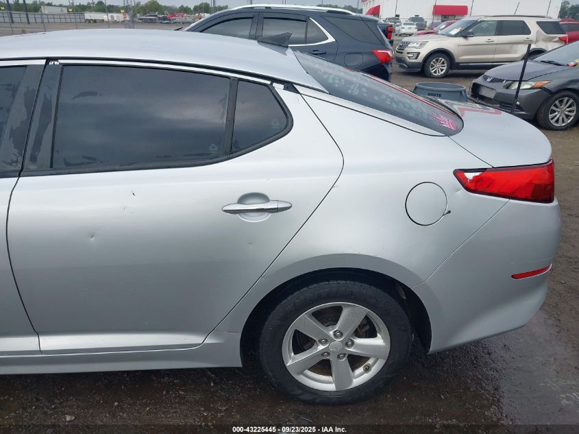 2015 Kia Optima Lx VIN: 5XXGM4A75FG486835 Lot: 43225445