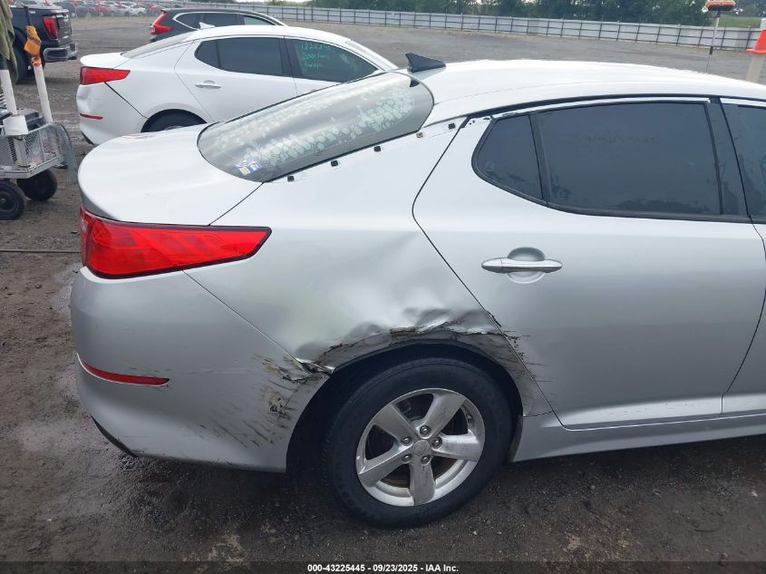 2015 Kia Optima Lx VIN: 5XXGM4A75FG486835 Lot: 43225445