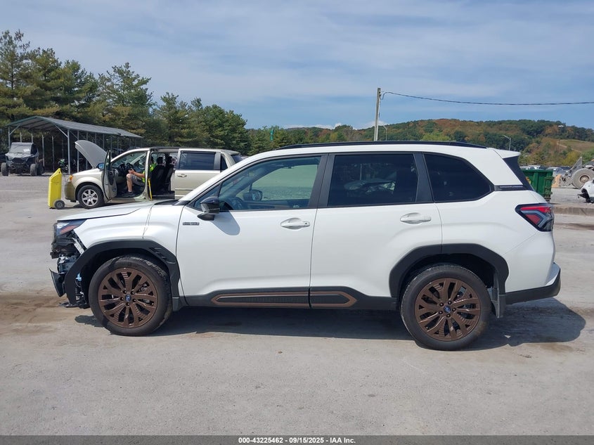 2025 Subaru Forester Hybrid Sport VIN: JF2SLSJD8SH407325 Lot: 43225462
