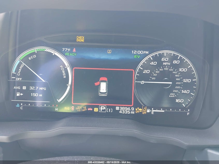 2025 Subaru Forester Hybrid Sport VIN: JF2SLSJD8SH407325 Lot: 43225462