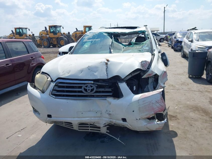 2008 Toyota Highlander Limited VIN: JTEDS42A382063680 Lot: 43225480