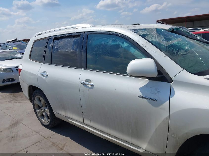 2008 Toyota Highlander Limited VIN: JTEDS42A382063680 Lot: 43225480