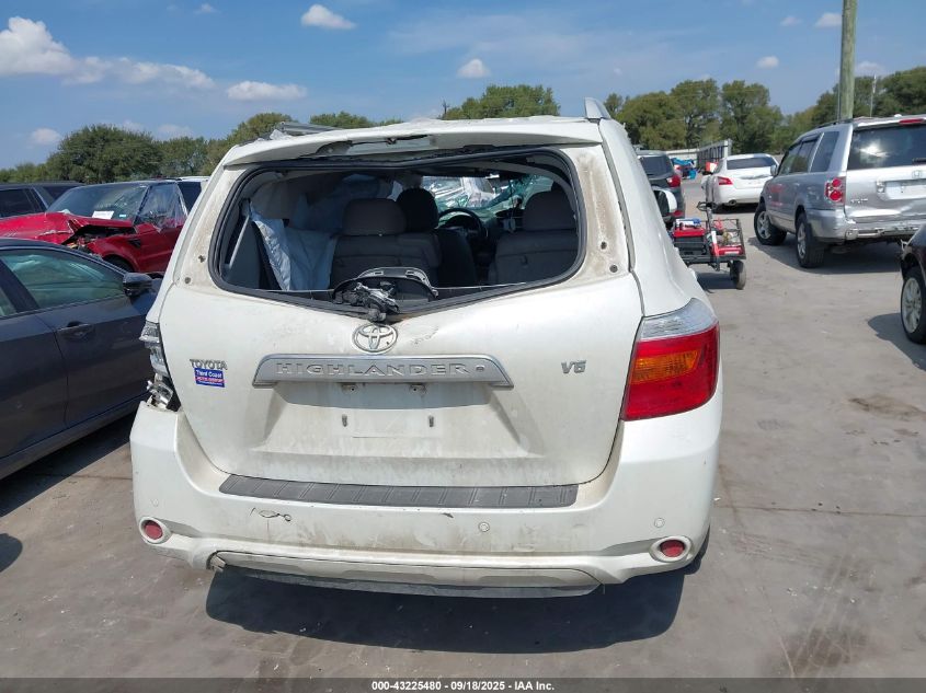 2008 Toyota Highlander Limited VIN: JTEDS42A382063680 Lot: 43225480
