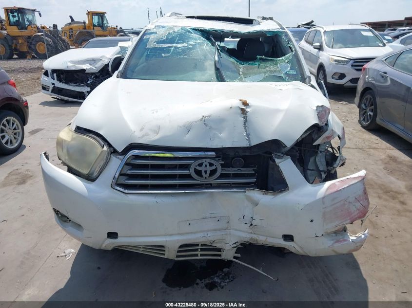 2008 Toyota Highlander Limited VIN: JTEDS42A382063680 Lot: 43225480