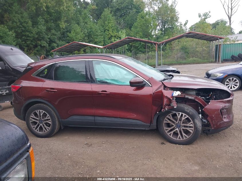 2021 Ford Escape Sel VIN: 1FMCU0H61MUA57750 Lot: 43225496