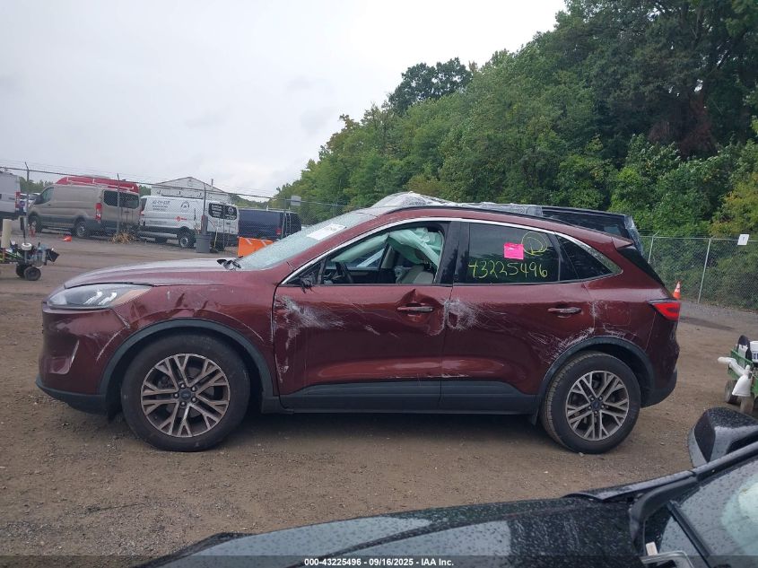 2021 Ford Escape Sel VIN: 1FMCU0H61MUA57750 Lot: 43225496