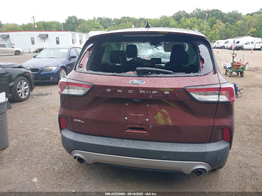 2021 Ford Escape Sel VIN: 1FMCU0H61MUA57750 Lot: 43225496
