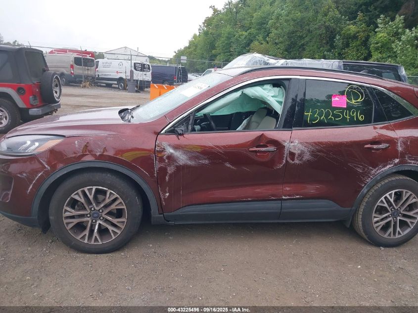 2021 Ford Escape Sel VIN: 1FMCU0H61MUA57750 Lot: 43225496