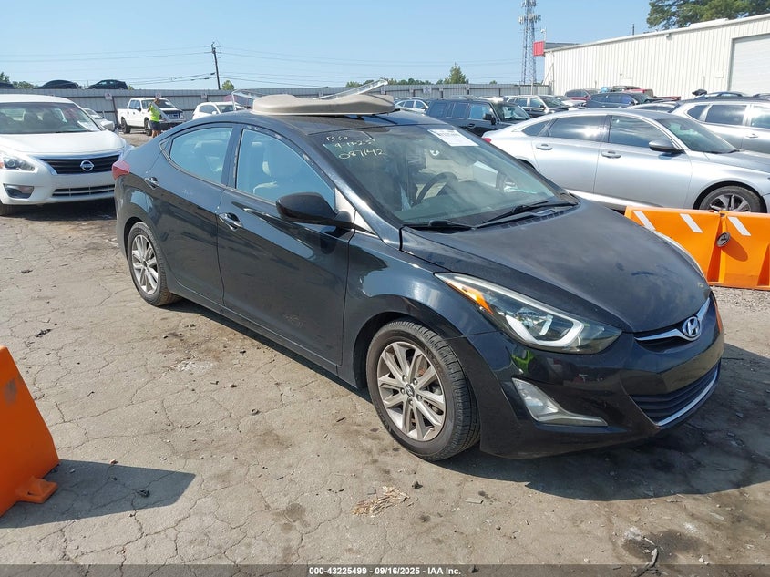 2014 HYUNDAI ELANTRA SE - KMHDH4AE3EU087142