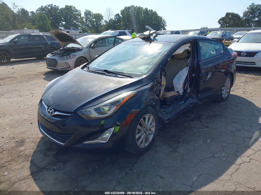 2014 HYUNDAI ELANTRA SE - KMHDH4AE3EU087142