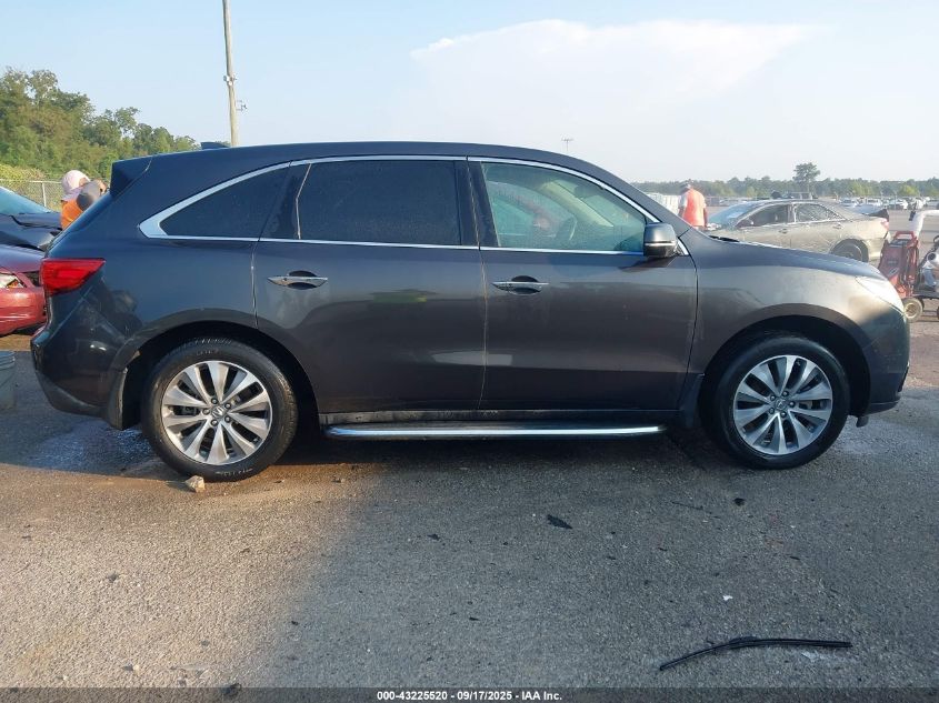 2015 Acura Mdx Technology Package VIN: 5FRYD4H46FB002544 Lot: 43225520