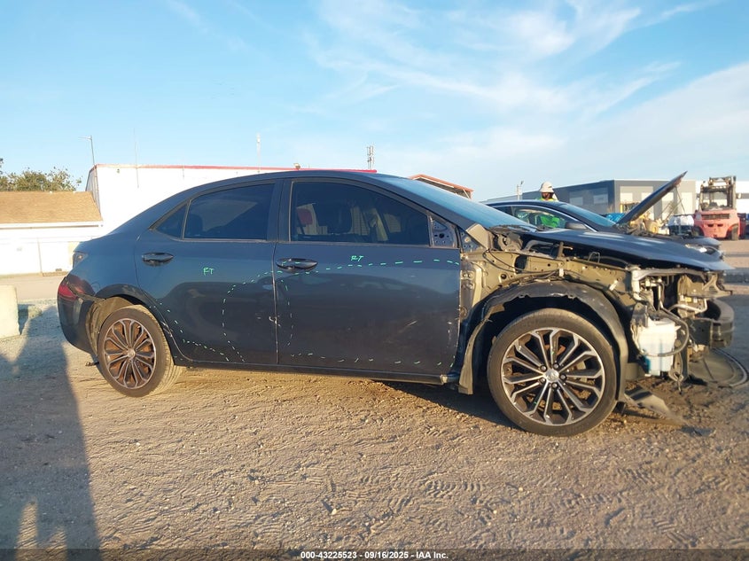 2016 Toyota Corolla S Plus VIN: 5YFBURHE0GP370463 Lot: 43225523