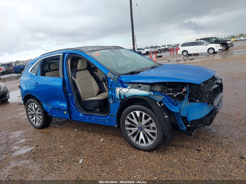 2021 Ford Escape Titanium VIN: 1FMCU9J96MUA74598 Lot: 43225544