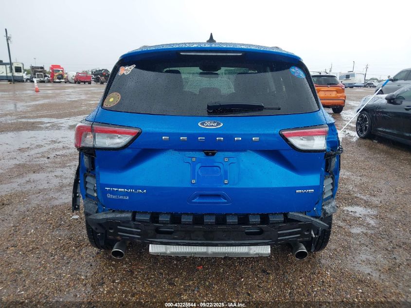 2021 Ford Escape Titanium VIN: 1FMCU9J96MUA74598 Lot: 43225544